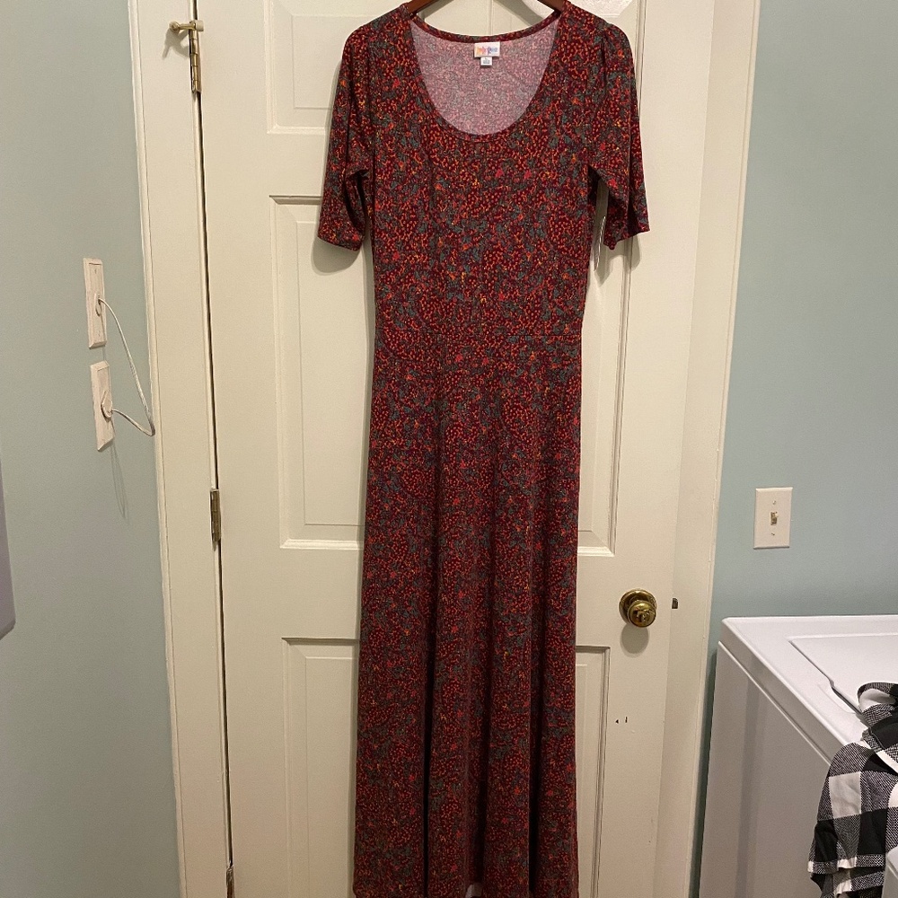 LuLaRoe Ana Maxi Dress Large